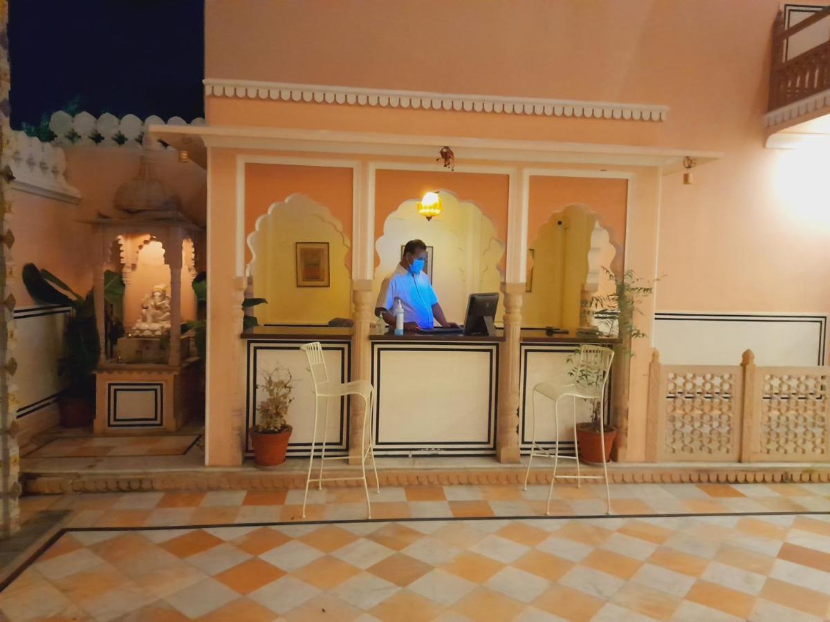 Raj Rajeshwari Haveli Hotell Jaipur Exteriör bild