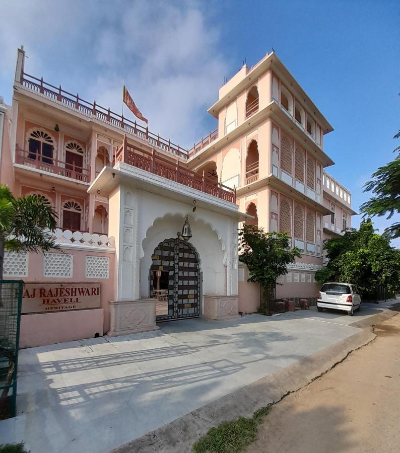 Raj Rajeshwari Haveli Hotell Jaipur Exteriör bild